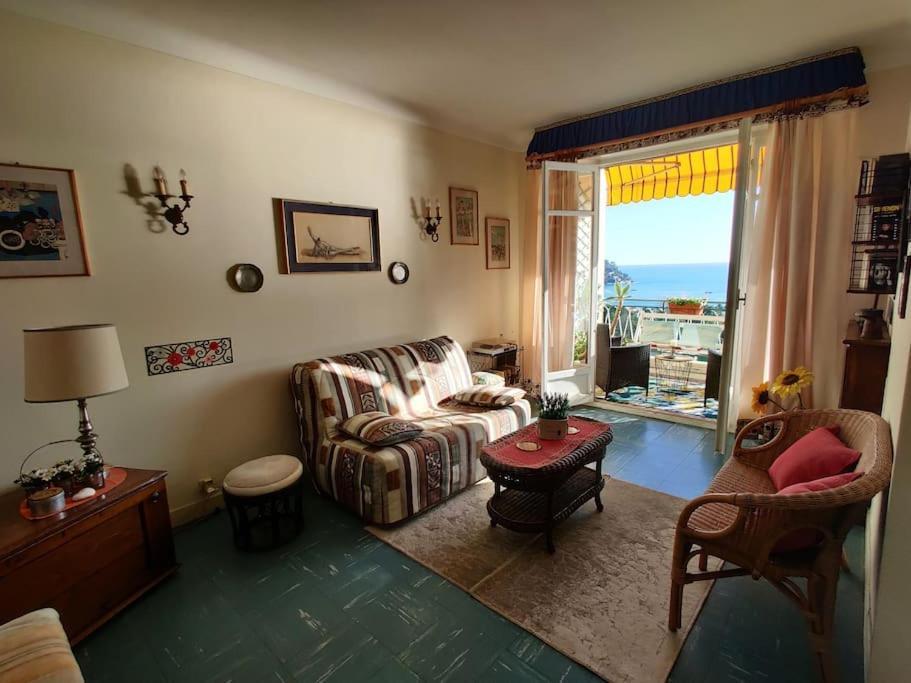 Vintage Flat On Villefranche Bay - Free Car Park ภายนอก รูปภาพ
