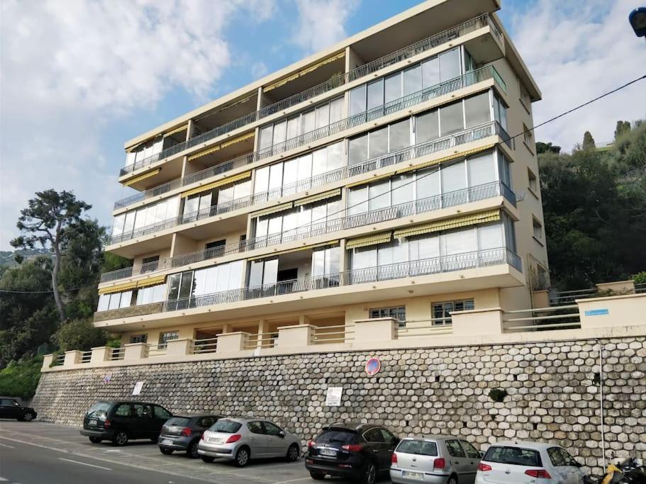 Vintage Flat On Villefranche Bay - Free Car Park ภายนอก รูปภาพ