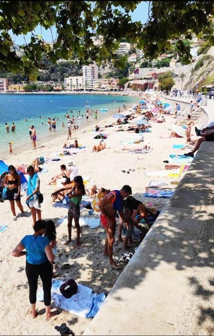 Vintage Flat On Villefranche Bay - Free Car Park ภายนอก รูปภาพ