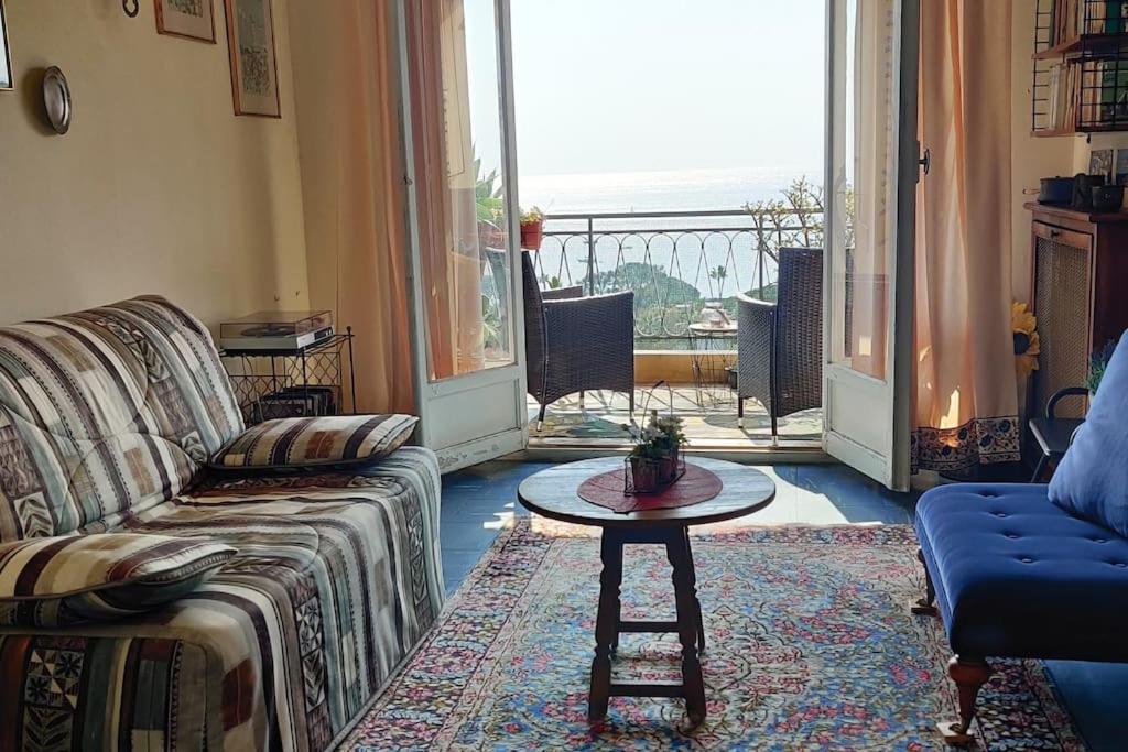 Vintage Flat On Villefranche Bay - Free Car Park ภายนอก รูปภาพ