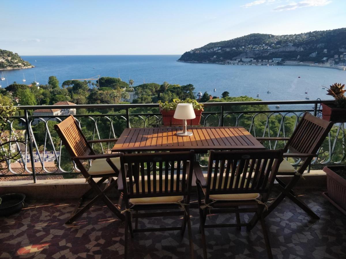 Vintage Flat On Villefranche Bay - Free Car Park ภายนอก รูปภาพ
