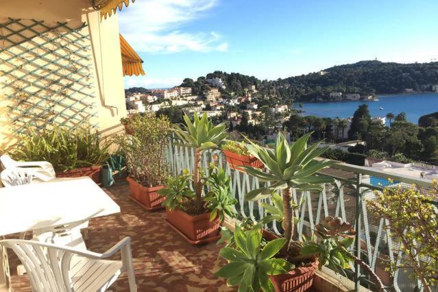 Vintage Flat On Villefranche Bay - Free Car Park ภายนอก รูปภาพ